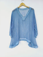 BLUSA TEJIDA OVERSIZE 1889