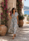 Vestido largo  algodón L  12129