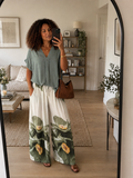 Pantalón estampado 866373