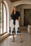 Pantalón  hojas 10872