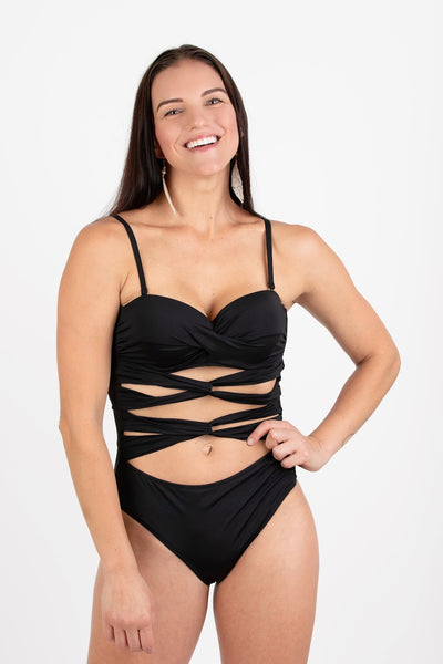 CALZONETA W6021 NEGRO