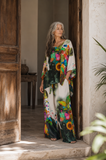 Pantalón estampado acuarela 866373
