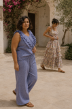 Pantalón cuadro vichi 6059
