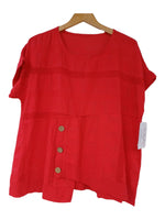 BLUSA CALADA ROJA 24098