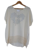 Blusa Love Crema 25110