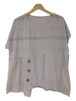 BLUSA CALADA BEIGE 24098