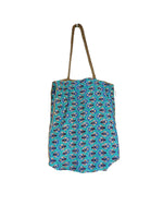 Bolso Playero turquesa B62024