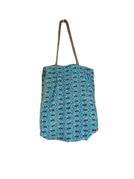 Bolso Playero turquesa B62024