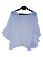 BLUSA CORTA COLOR BLANCO 31280