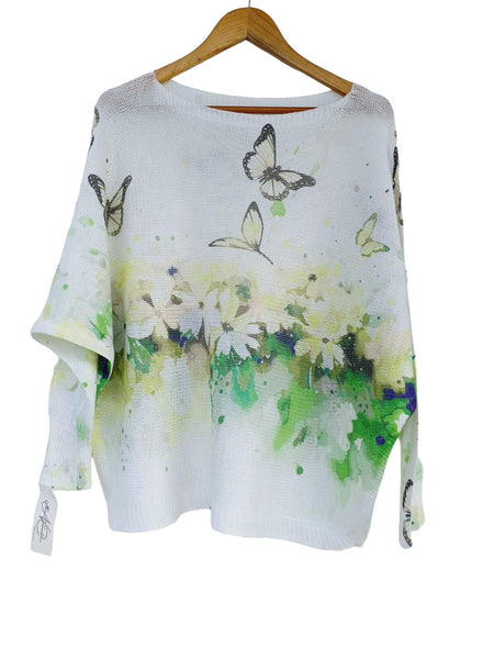 BLUSA TEJIDA MARIPOSAS 976