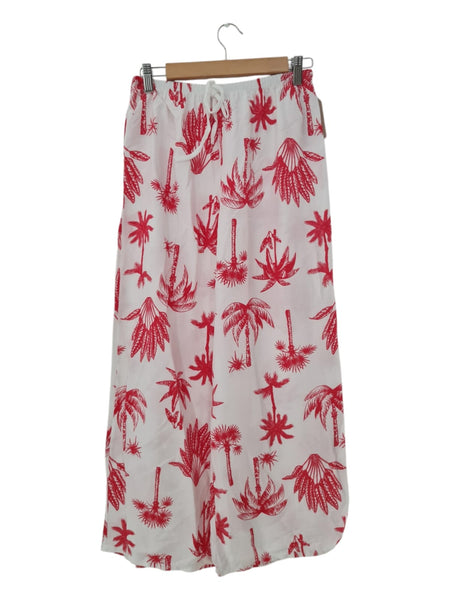 Pantalón Blanco con rojo 351