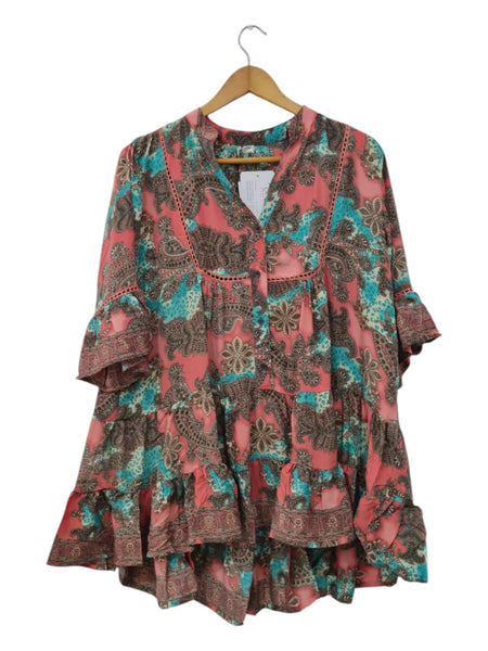 Blusa Hindú rosada SD-2165