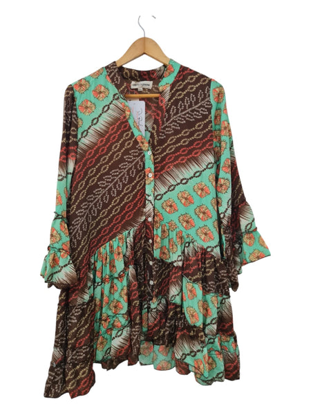 Vestido corto Hindú Cafe CB-3149