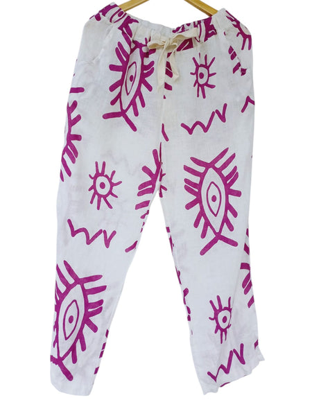 Pantalón lino 9981