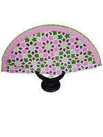 Abanico A19 Rosa y verde