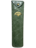 Estuche  abanico cuero 700350-1
