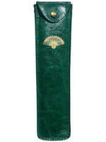 Estuche  abanico cuero 700350-1
