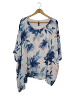 Blusa manga corta seda 5425