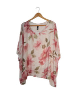 Blusa manga corta seda 5425