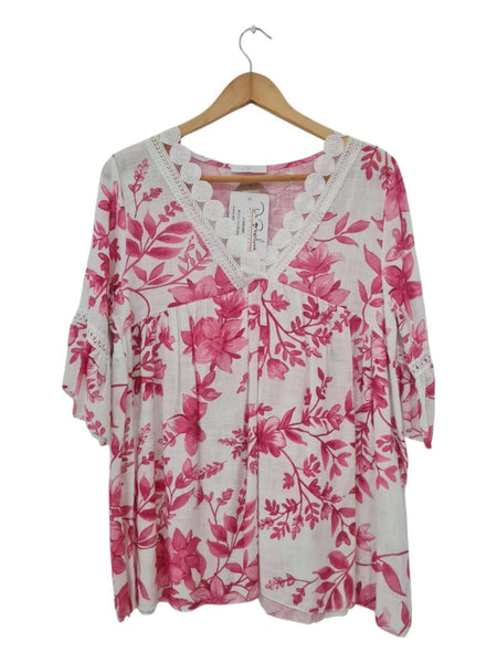 Blusa manga corta 10253