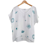 Blusa manga corta 917942