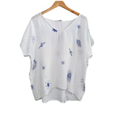 Blusa manga corta 917942