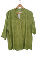 Blusa manga tres cuartas 23003