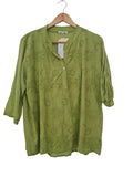 Blusa manga tres cuartas 23003