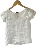 Blusa manga sisa volantes 11172