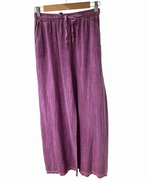 Pantalón lino 26697