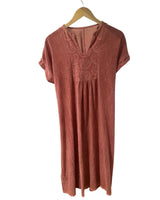 Vestido largo  algodón 18627