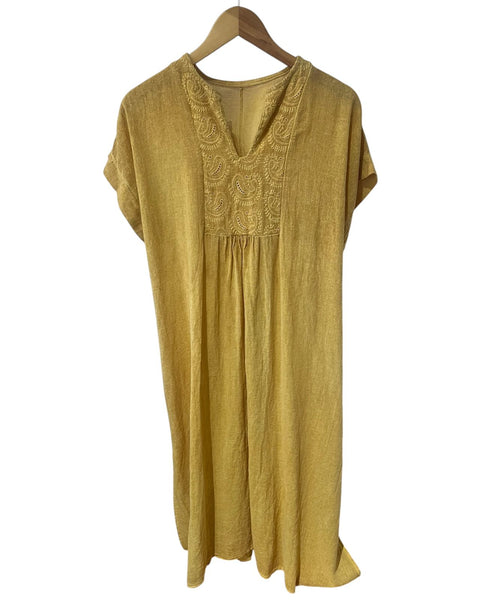 Vestido largo  algodón 18627
