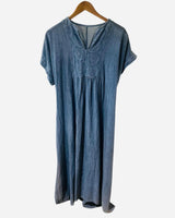 Vestido largo  algodón 18627