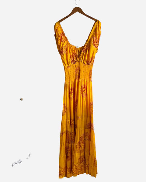 Vestido largo  algodón L