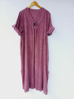 Vestido largo  algodón 9203