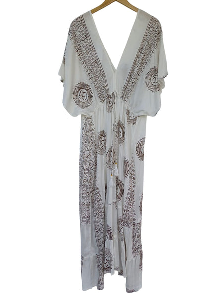 Vestido largo  algodón L 7012