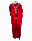 Vestido largo túnica marroquí