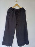 Pantalón lino  ancho 1314