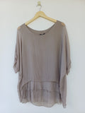 Blusa seda lisa 5644
