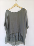 Blusa seda lisa 5644