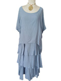 Vestido largo  algodón 6987